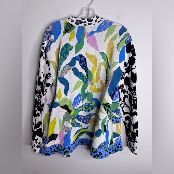 Anthropologie Maeve Savannah Contrast Cardigan - Picture 6 of 9